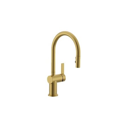 Moen Brushed Gold One-Handle Pulldown Kitchen Faucet 7622BG